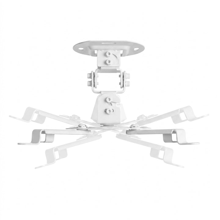 Support / suspension au plafond pour projecteur Maclean, 54 à 320 mm, jusqu'à 13,5 kg, rotation à 360 degrés MC-200 W