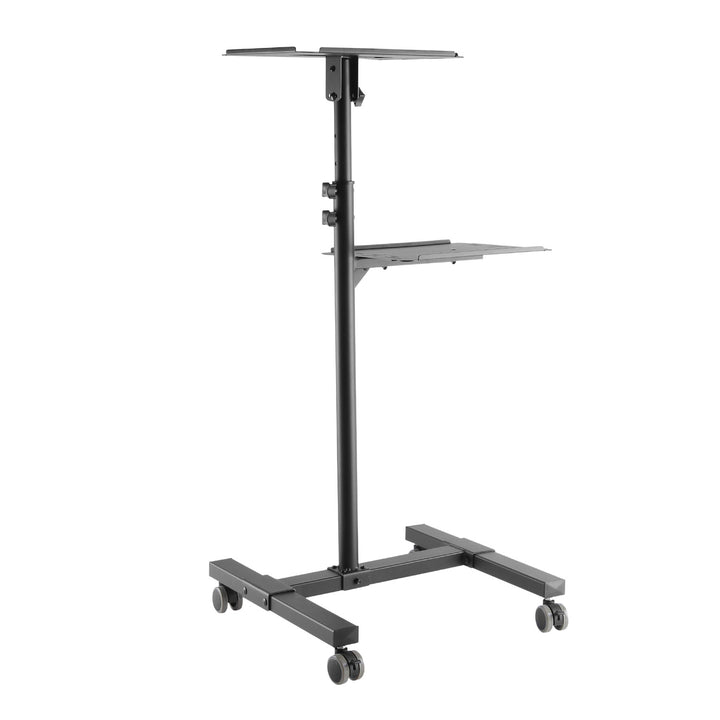 Tablette mobile réglable Maclean pour projecteur/ordinateur portable, en acier, charge max. 10 kg, MC-207