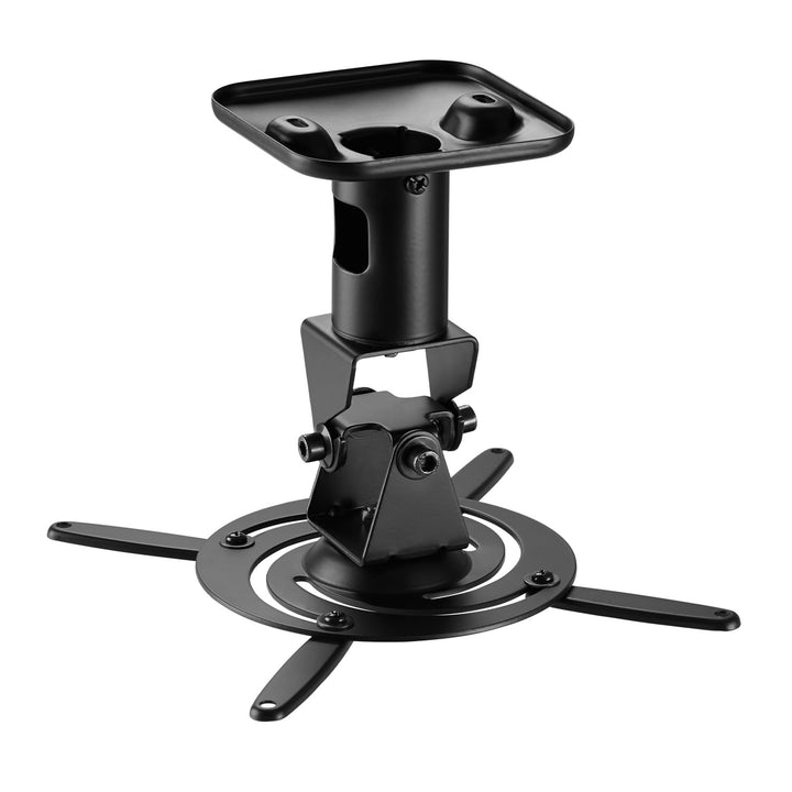 Support / suspension au plafond pour projecteur Maclean, en acier, 180~310 mm, jusqu’à 15 kg, MC-208 B