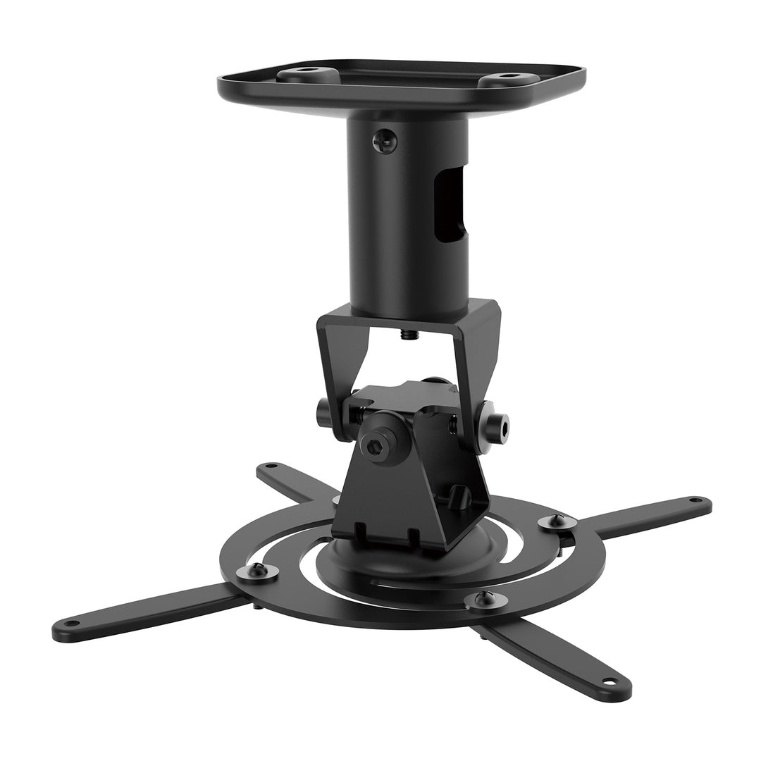 Support / suspension au plafond pour projecteur Maclean, en acier, 180~310 mm, jusqu’à 15 kg, MC-208 B