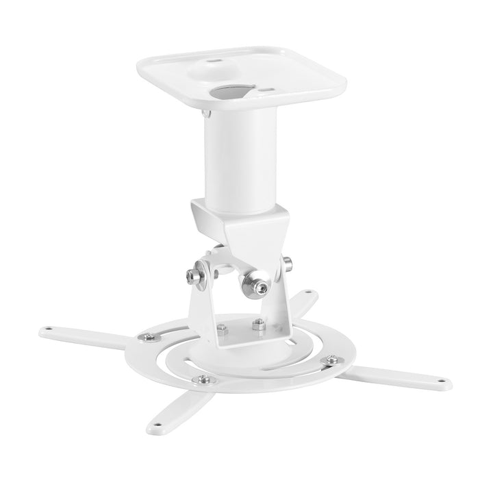 Support / suspension au plafond pour projecteur Maclean, en acier, 180 à 310 mm, jusqu'à 15 kg, MC-208 W