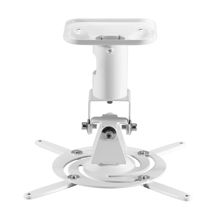 Support / suspension au plafond pour projecteur Maclean, en acier, 180 à 310 mm, jusqu'à 15 kg, MC-208 W