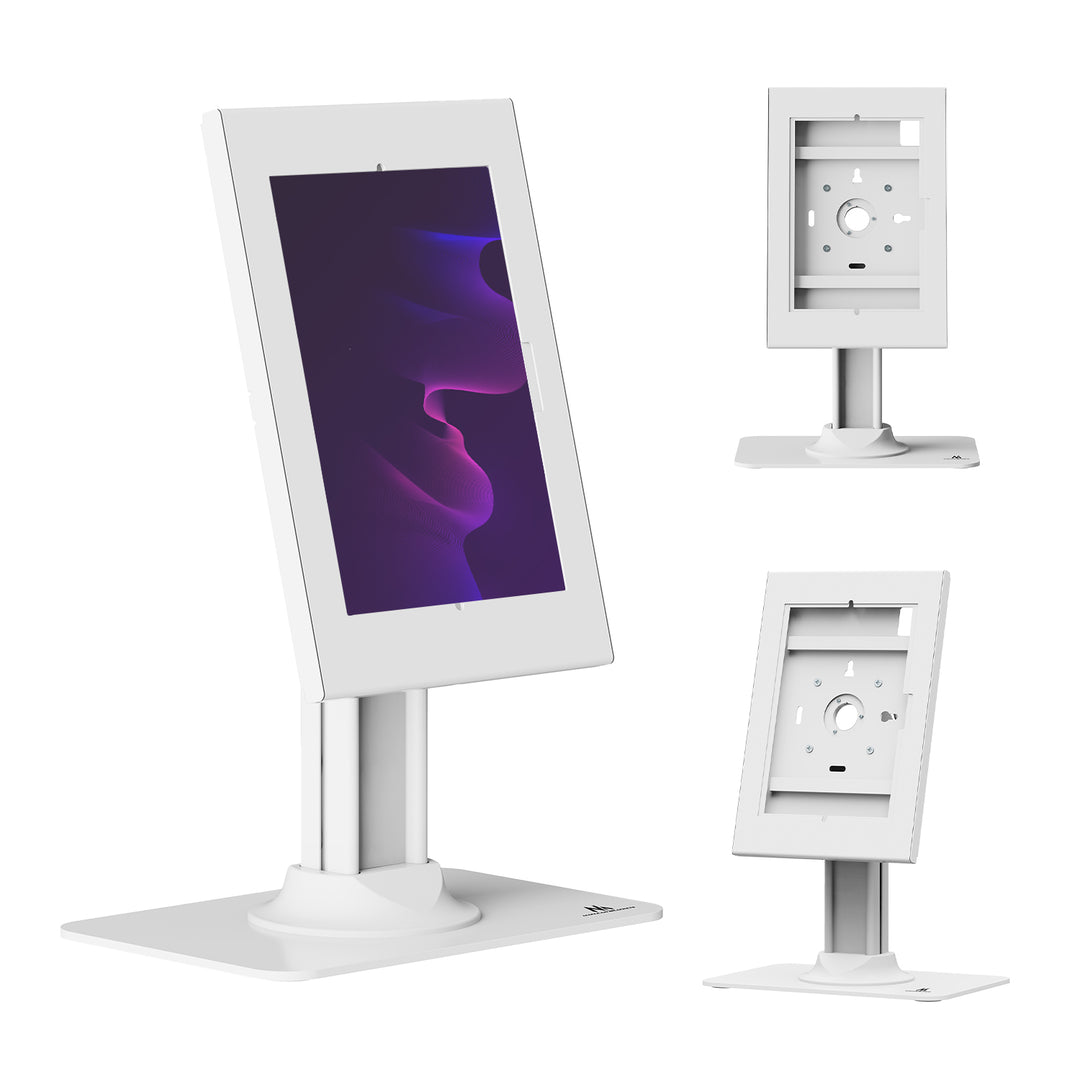 Support publicitaire pour tablette Maclean, avec système de verrouillage, 10,9"-11", iPad Air/Pro, Samsung Tab séries A et S, 220 x 323 x 22 mm, MC-959 W