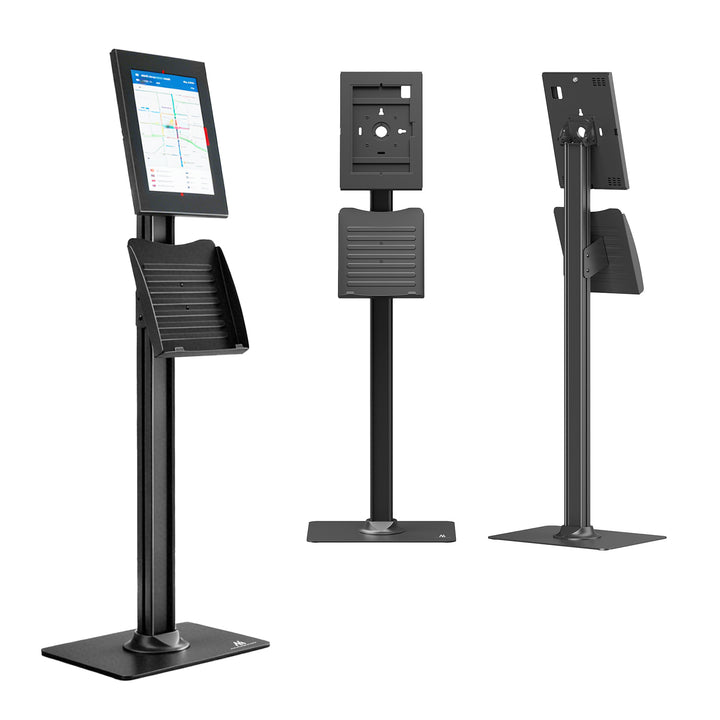 Support publicitaire pour tablette Maclean, avec système de verrouillage, 10,9"-11", iPad Air/Pro, Samsung Tab séries A et S, 220 x 323 x 22 mm, MC-960 B