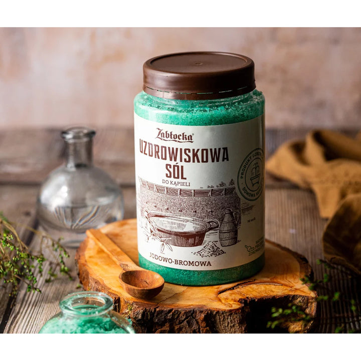 Sel thermal iodé et bromé de Zabłocka 1 kg + Sel iodé et bromé de Zabłocka 1,2 kg