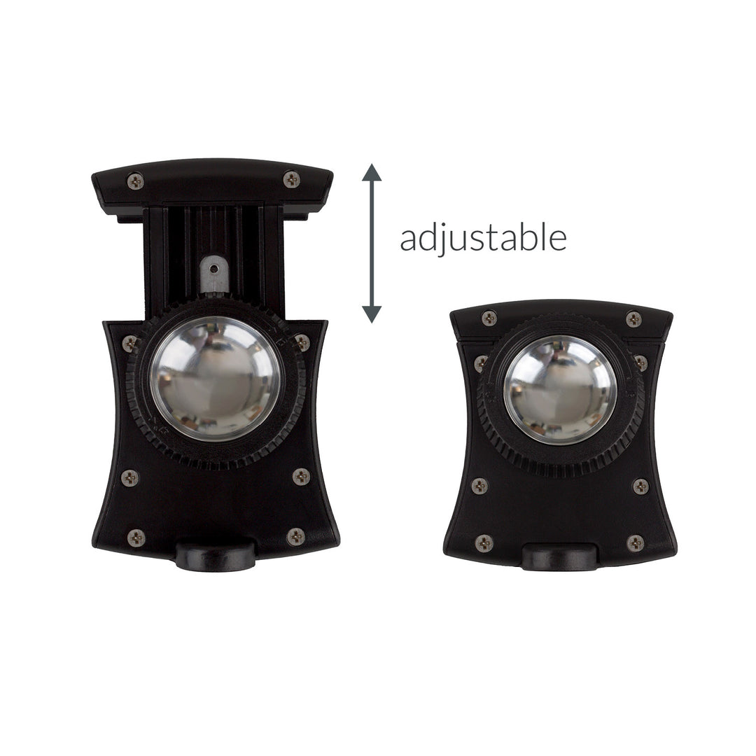 Sac à dos avec signal lumineux LED, télécommande, étanchéité : télécommande IPx5, sac à dos IPX2 + harnais sportif pour téléphone Maclean