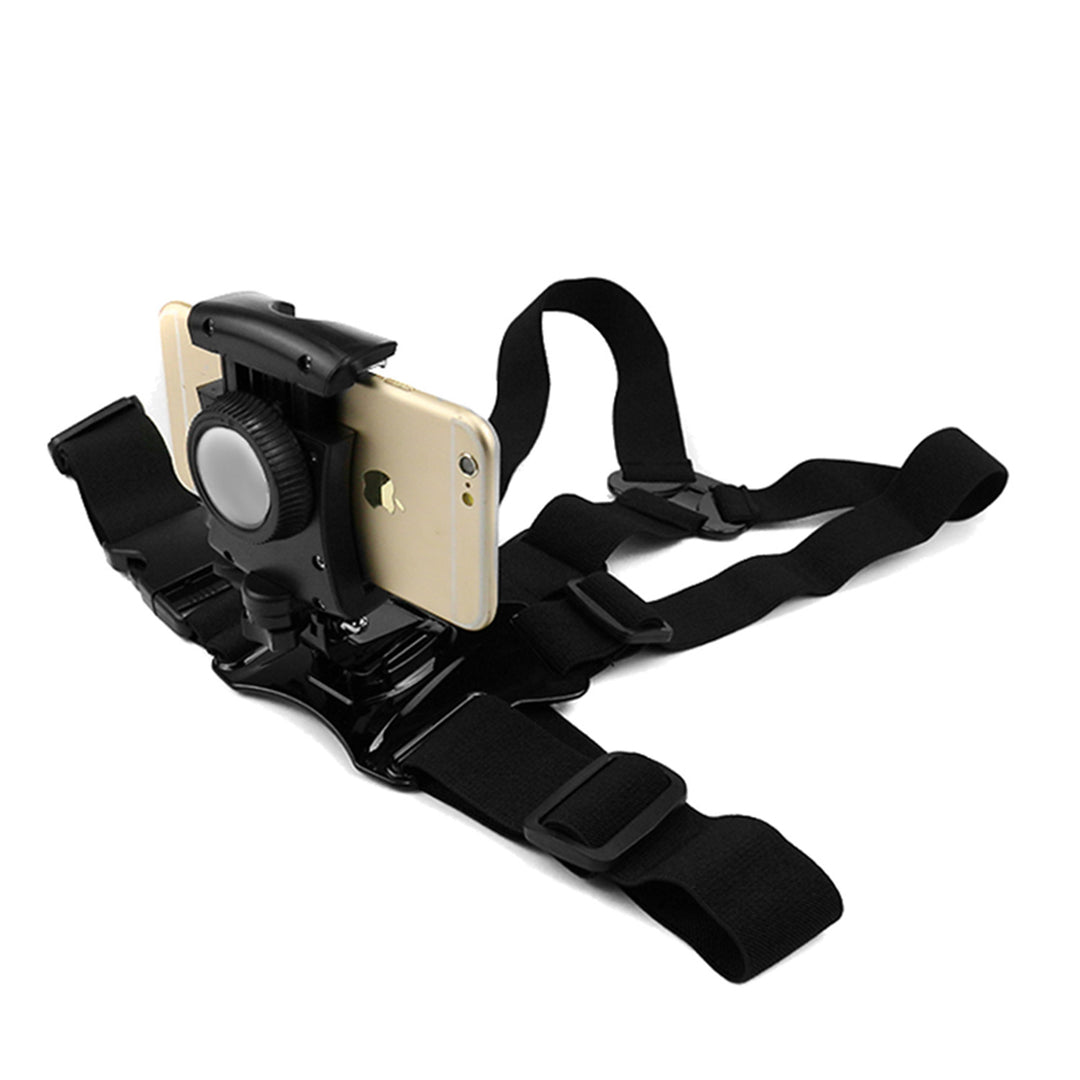 Sac à dos avec signal lumineux LED, télécommande, étanchéité : télécommande IPx5, sac à dos IPX2 + harnais sportif pour téléphone Maclean