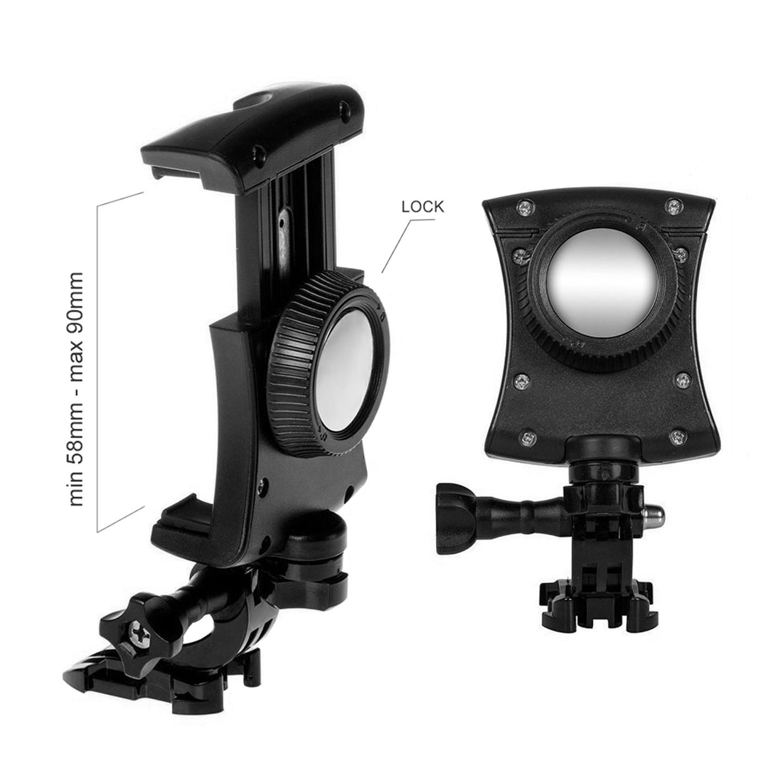 Sac à dos avec signal lumineux LED, télécommande, étanchéité : télécommande IPx5, sac à dos IPX2 + harnais sportif pour téléphone Maclean