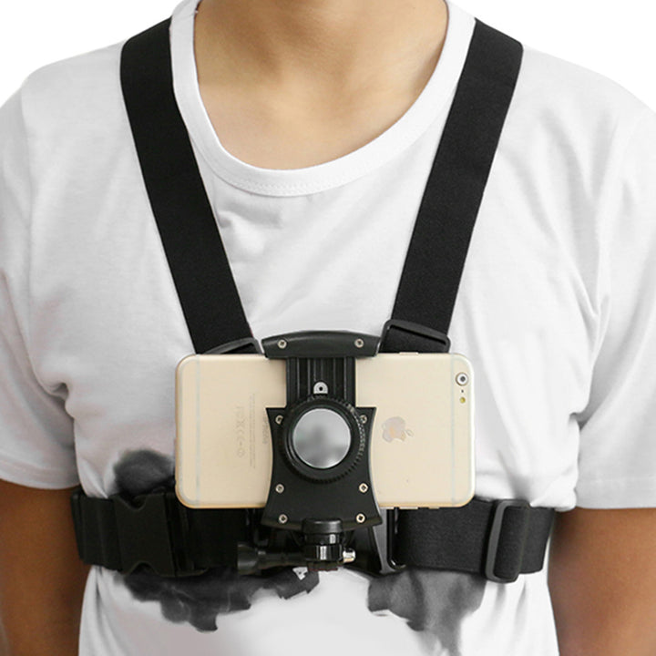 Sac à dos avec signal lumineux LED, télécommande, étanchéité : télécommande IPx5, sac à dos IPX2 + harnais sportif pour téléphone Maclean
