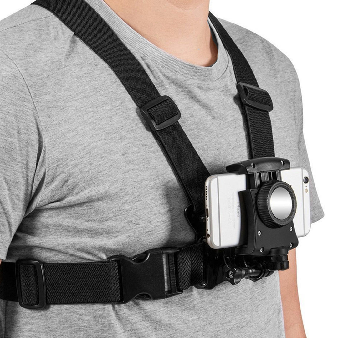 Sac à dos avec signal lumineux LED, télécommande, étanchéité : télécommande IPx5, sac à dos IPX2 + harnais sportif pour téléphone Maclean