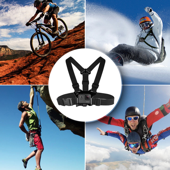 Sac à dos avec signal lumineux LED, télécommande, étanchéité : télécommande IPx5, sac à dos IPX2 + harnais sportif pour téléphone Maclean
