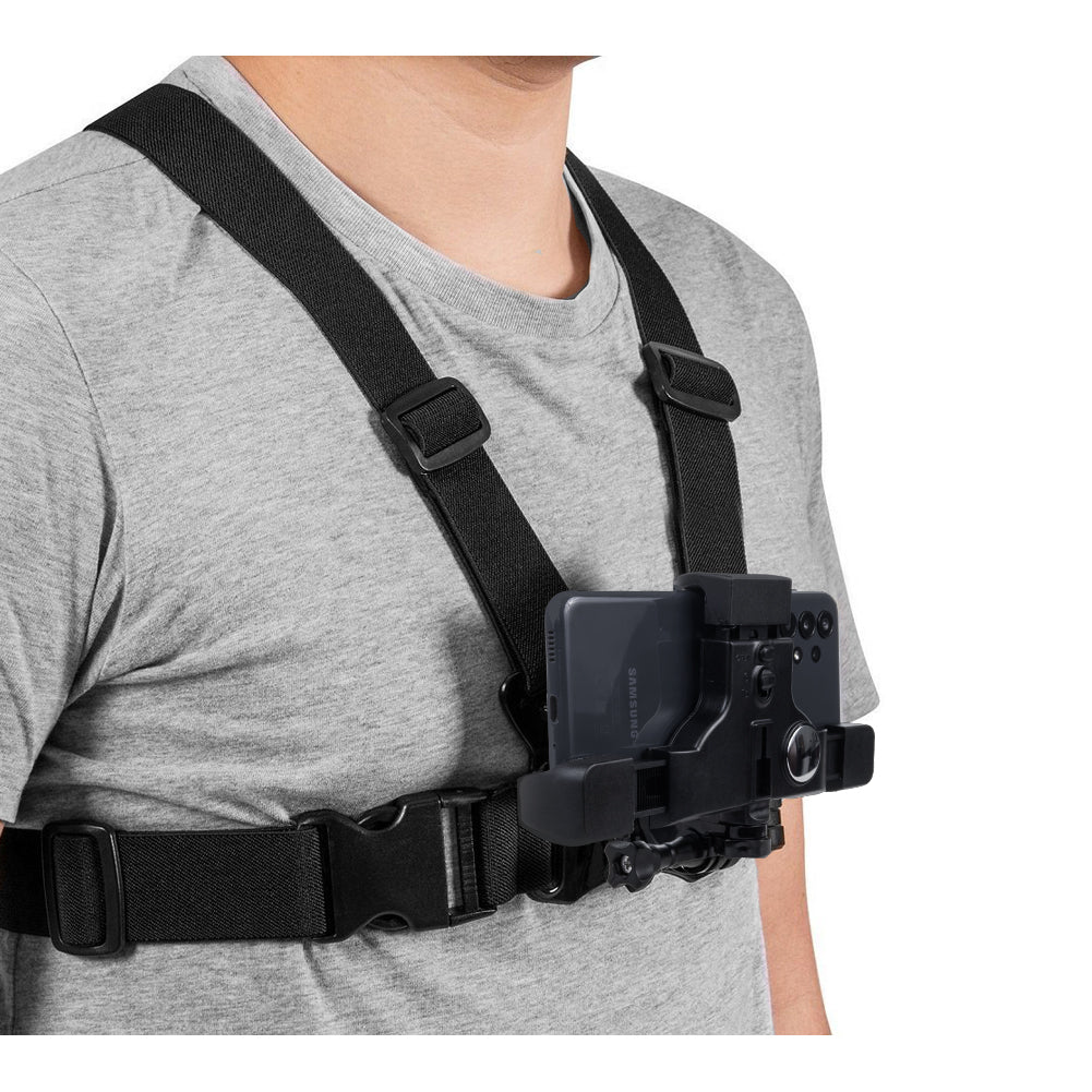 Sac à dos avec signal LED, télécommande, étanchéité : télécommande IPx5, sac à dos IPX2 + harnais sport pour téléphone Maclean MC-445