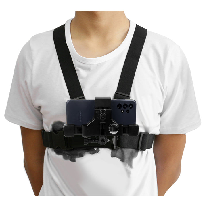 Sac à dos avec signal LED, télécommande, étanchéité : télécommande IPx5, sac à dos IPX2 + harnais sport pour téléphone Maclean MC-445