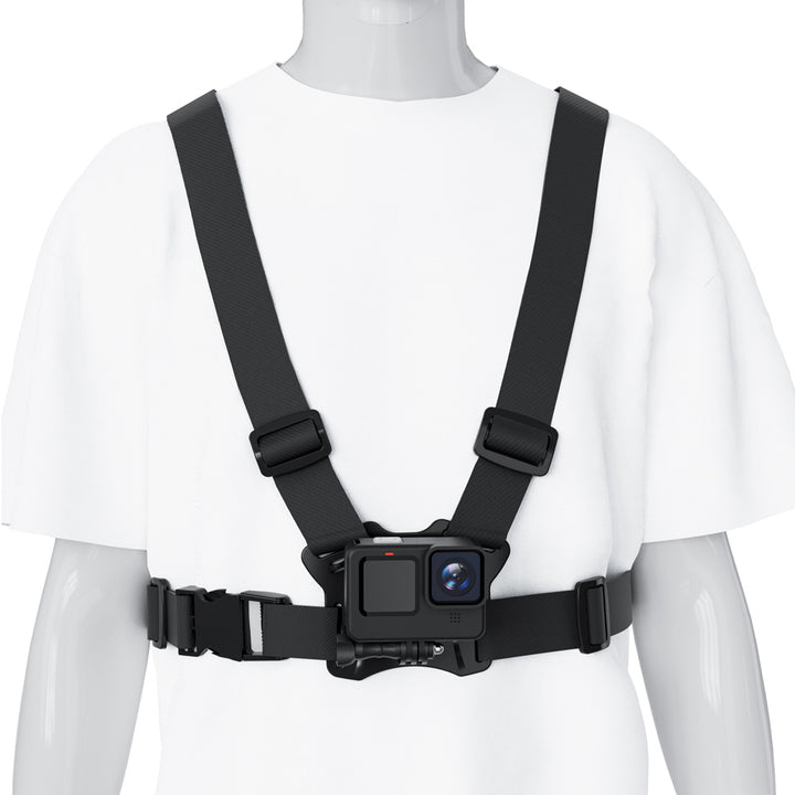 Sac à dos avec signal LED, télécommande, étanchéité : télécommande IPx5, sac à dos IPX2 + bretelles sport universelles, pour téléphone, appareil photo, caméra GoPro et autres, poignée pivotante, MC-294
