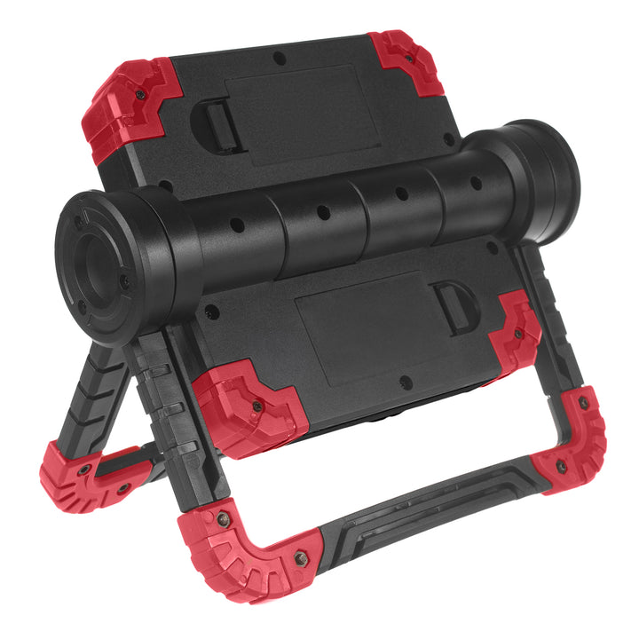 Lampe de travail LED COB Maclean, 300 lm, 3 modes d'éclairage, température de couleur 6500K, MCE439 2 pièces + 8 piles Varta Industrial AA