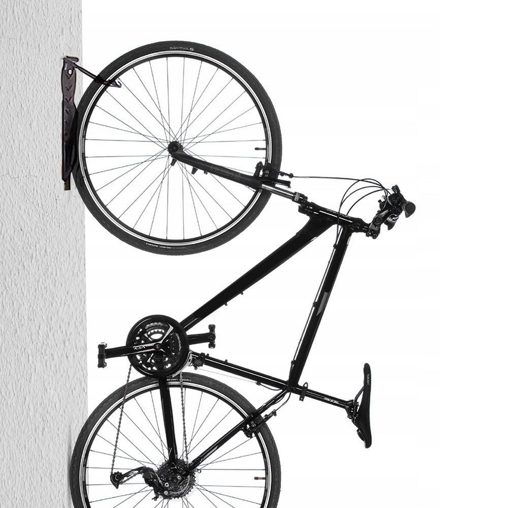 Support / crochet mural pour vélo Maclean, vertical, acier, charge max. 30 kg, MC-432, 4 pièces