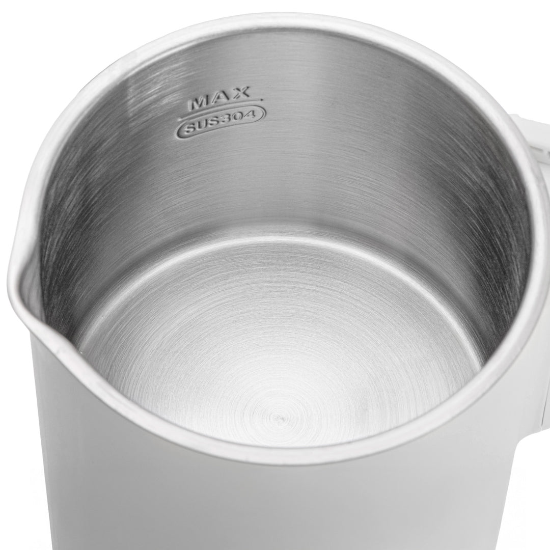 Bouilloire électrique Adler, de voyage, double paroi, capacité 0,8 l, puissance max. 650 W, grise, AD 1388