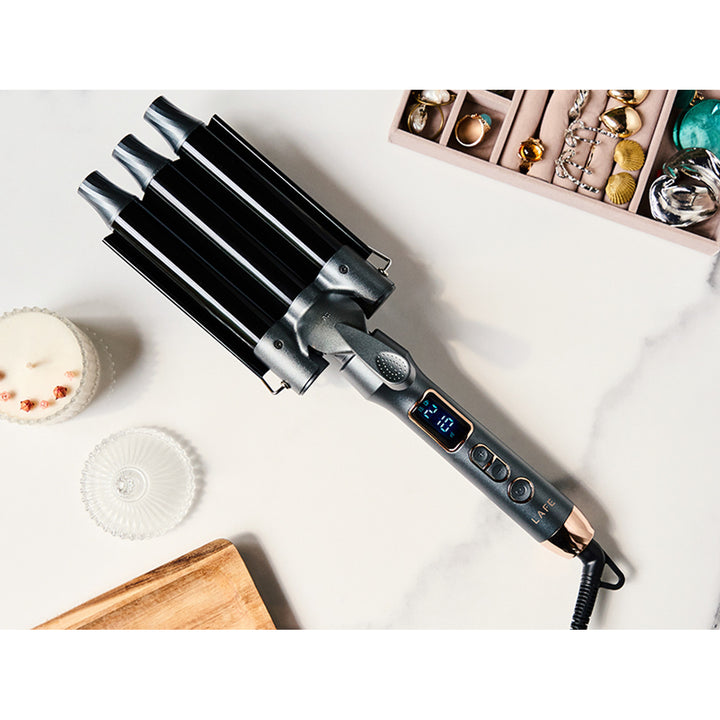 Fer à friser LAFE, diamètre de la résistance 25 mm, puissance 105 W, Sleek & Shine Waver