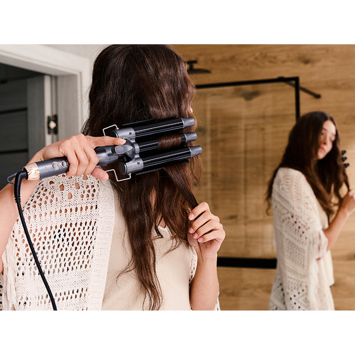 Fer à friser LAFE, diamètre de la résistance 25 mm, puissance 105 W, Sleek & Shine Waver