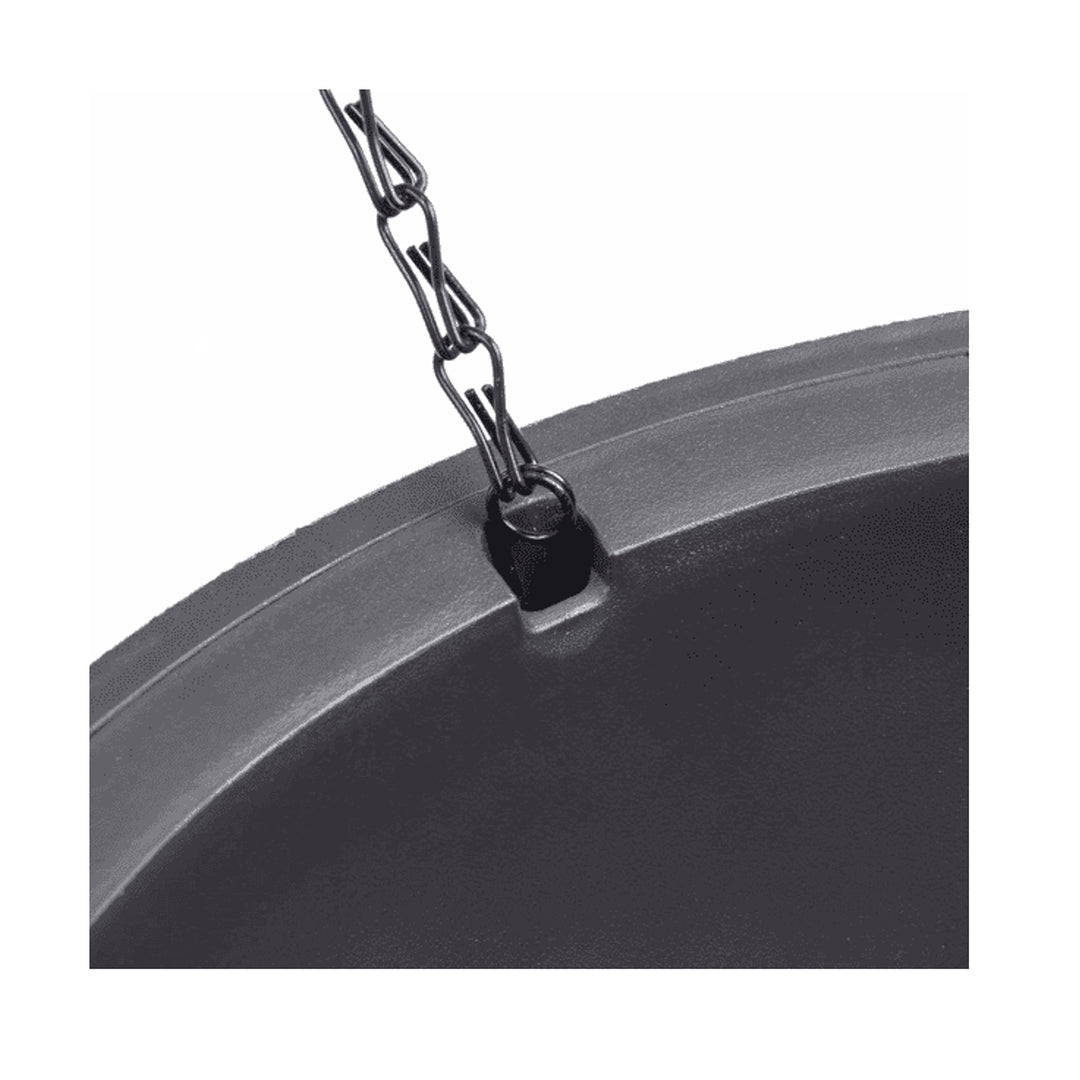 Pot suspendu Keter Sphere Planter, couleur anthracite, lot de 3