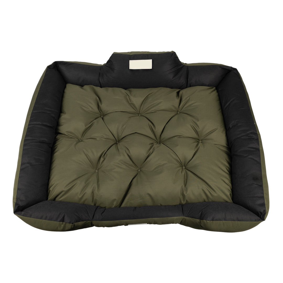 Panier GreenBlue, vert, rectangulaire, dimensions extérieures : 115 x 95 cm, dimensions intérieures : 100 x 80 cm GB240 GN