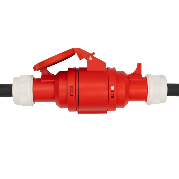 Chargeur pour véhicules électriques (EV) / hybrides rechargeables (PHEV) GreenBlue, portable, type 2, longueur de câble : 6,8 m, IP65, 11 kW, 220-380 V CA 50/60 Hz, 16 A, triphasé, GB1100