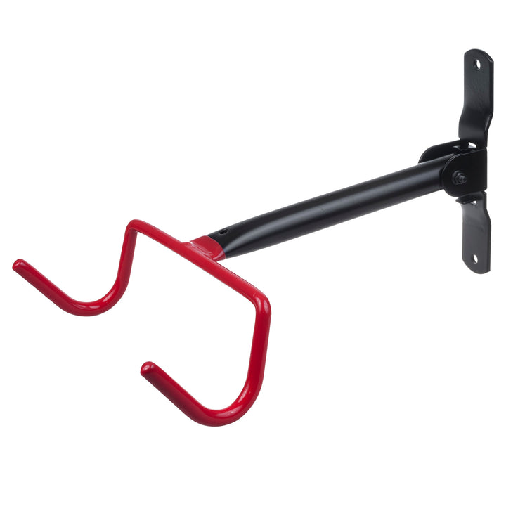Support mural pour vélos Maclean, horizontal, en acier, charge maximale 30 kg, MC-430, lot de 2