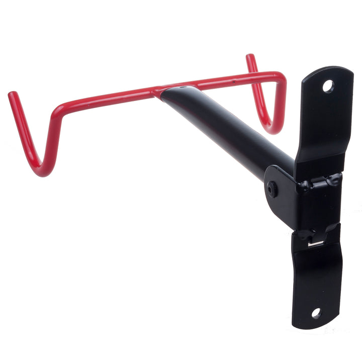 Support mural pour vélos Maclean, horizontal, en acier, charge maximale 30 kg, MC-430, lot de 4
