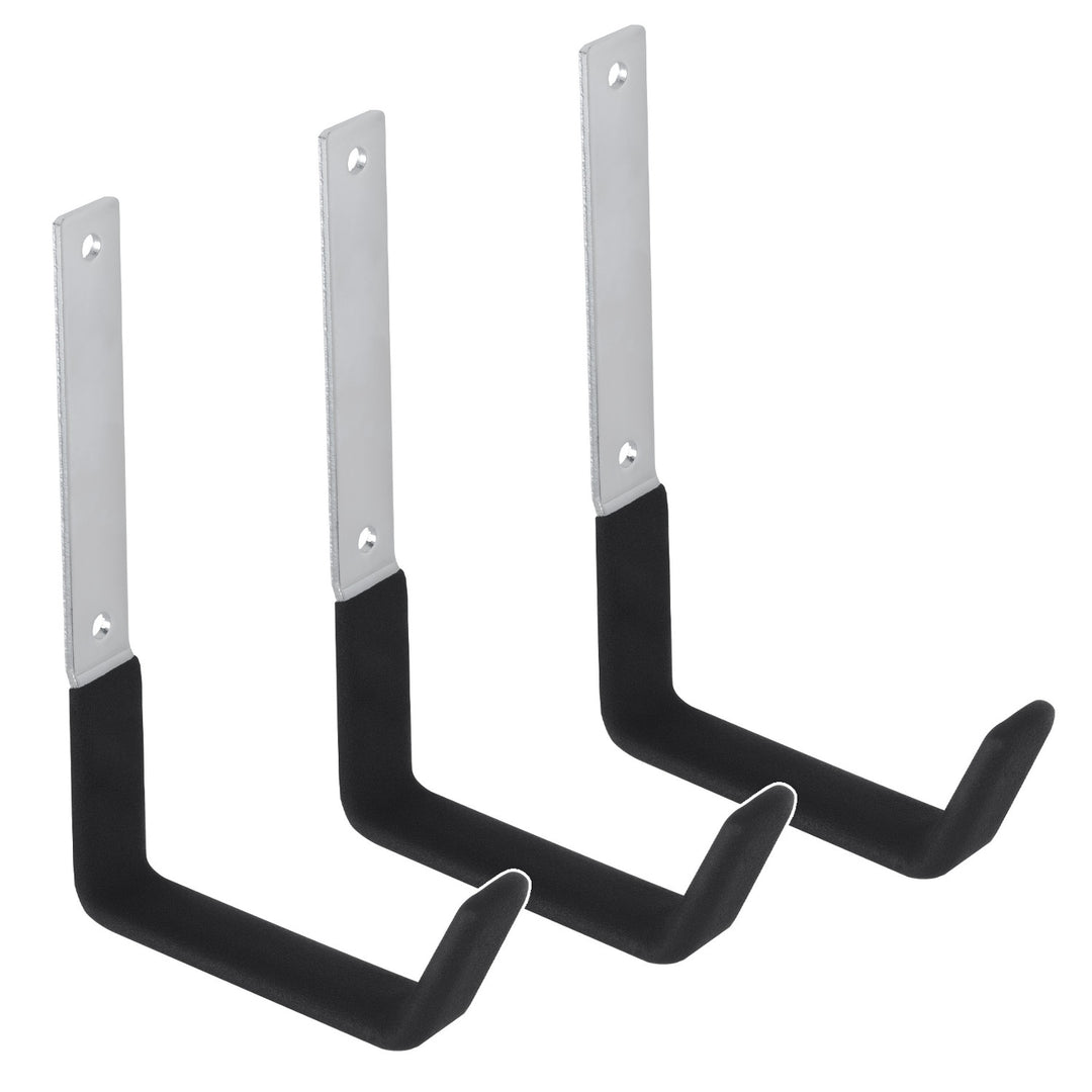 Support mural Maclean, pour pneus, roues, échelle, vélo, en acier, charge max. 10 kg, MC-480, lot de 3