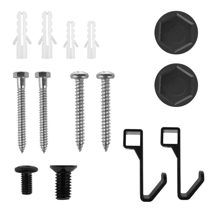 Support mural pour vélo Maclean, charge max. 35 kg, MC-499, lot de 3