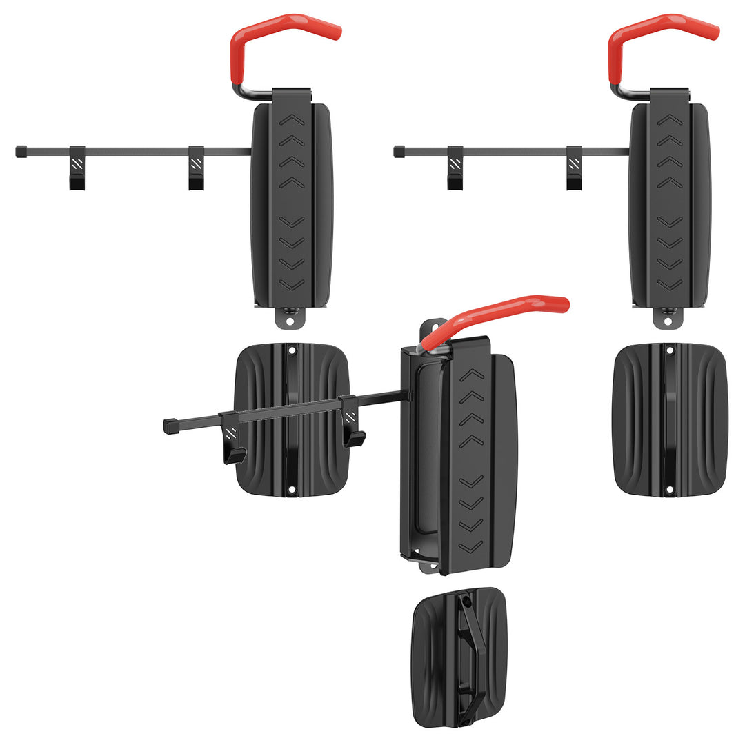 Support mural pour vélo Maclean, charge max. 35 kg, MC-499, lot de 3