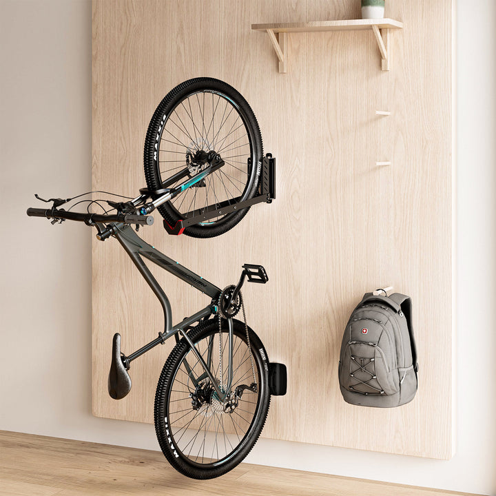 Support mural pour vélos Maclean, charge max. 35 kg, MC-498, lot de 3