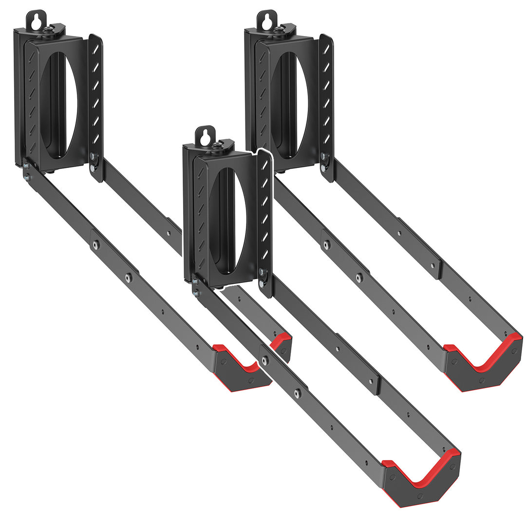 Support mural pour vélos Maclean, charge max. 35 kg, MC-498, lot de 3