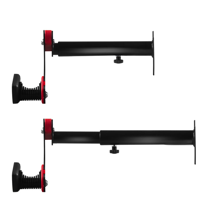 Support mural pour vélo Maclean, en acier, charge maximale 30 kg, MC-449, lot de 3