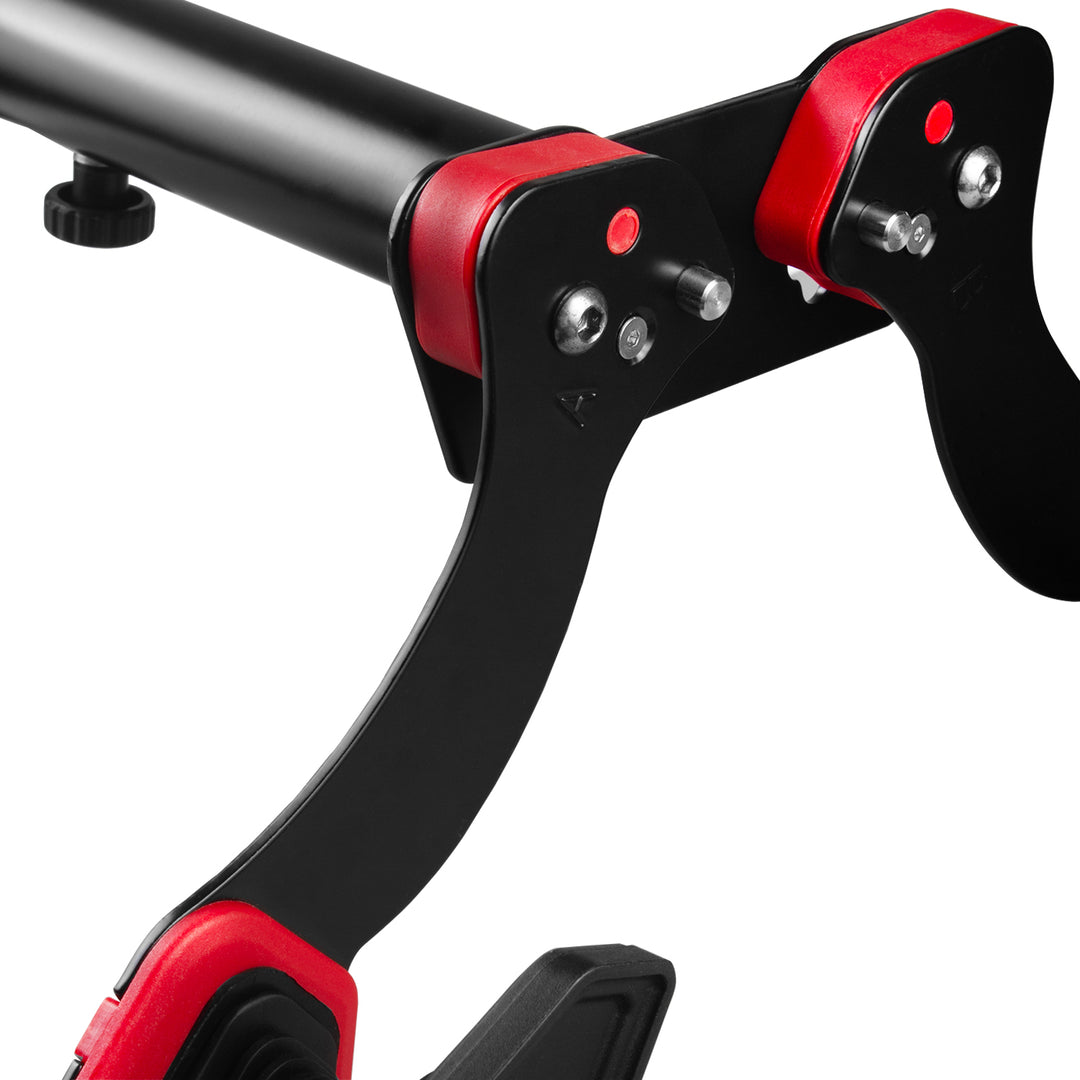 Support mural pour vélo Maclean, en acier, charge maximale 30 kg, MC-449, lot de 4