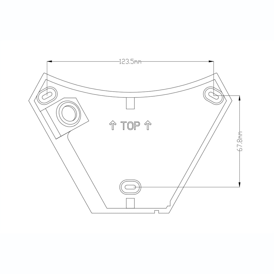 Lampe LED avec détecteur de mouvement Maclean, détecteur de mouvement infrarouge, couleur noire, 10 W, IP54, 800 lm, MCE290 B, lot de 4
