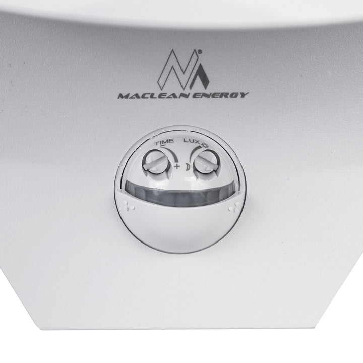 Lampe LED avec détecteur de mouvement Maclean, capteur PIR, couleur blanche, 10 W, IP54, 800 lm, MCE290 W, lot de 2