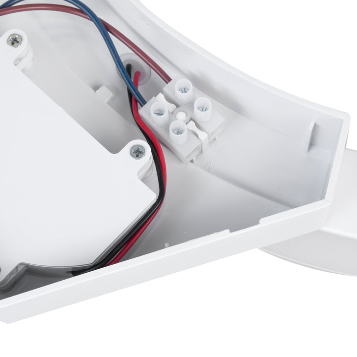 Lampe LED avec détecteur de mouvement Maclean, capteur PIR, couleur blanche, 10 W, IP54, 800 lm, MCE290 W, lot de 2