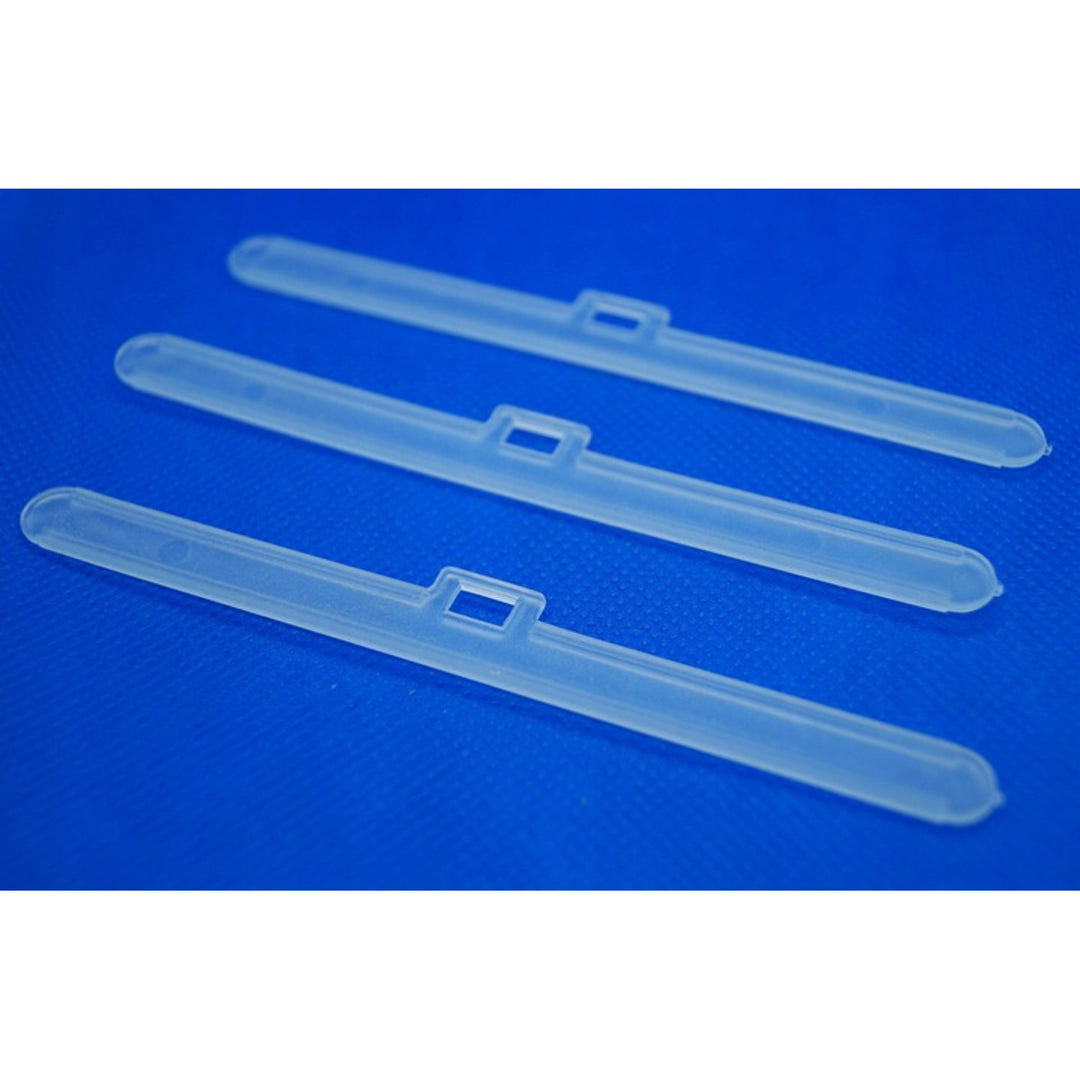 Support supérieur pour lamelles de 127 mm de stores verticaux « Verticali » – 100 pièces