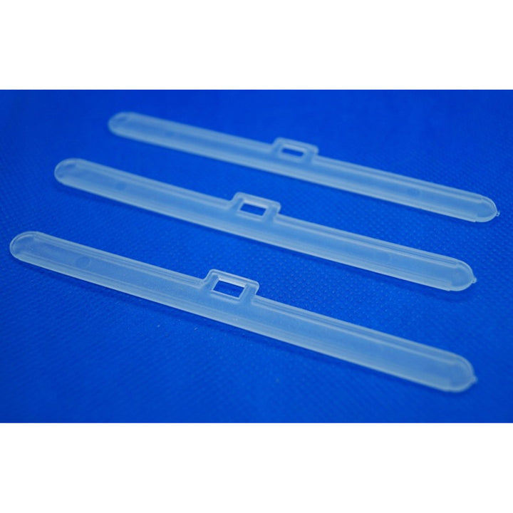 Support supérieur pour lamelles de 127 mm de stores verticaux « Verticali » – 100 pièces