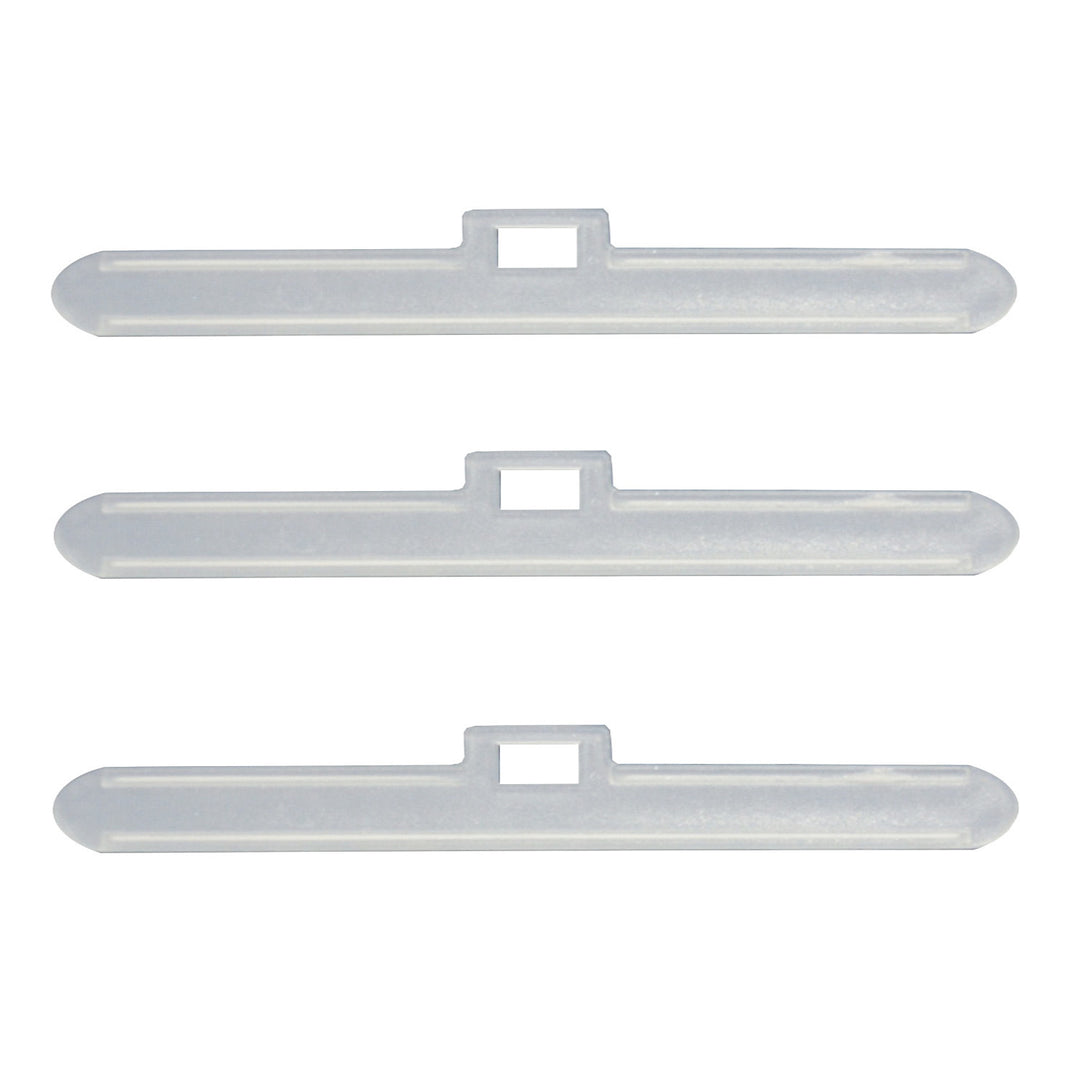 Support supérieur pour lamelles de 127 mm de stores verticaux « Verticali » – 100 pièces