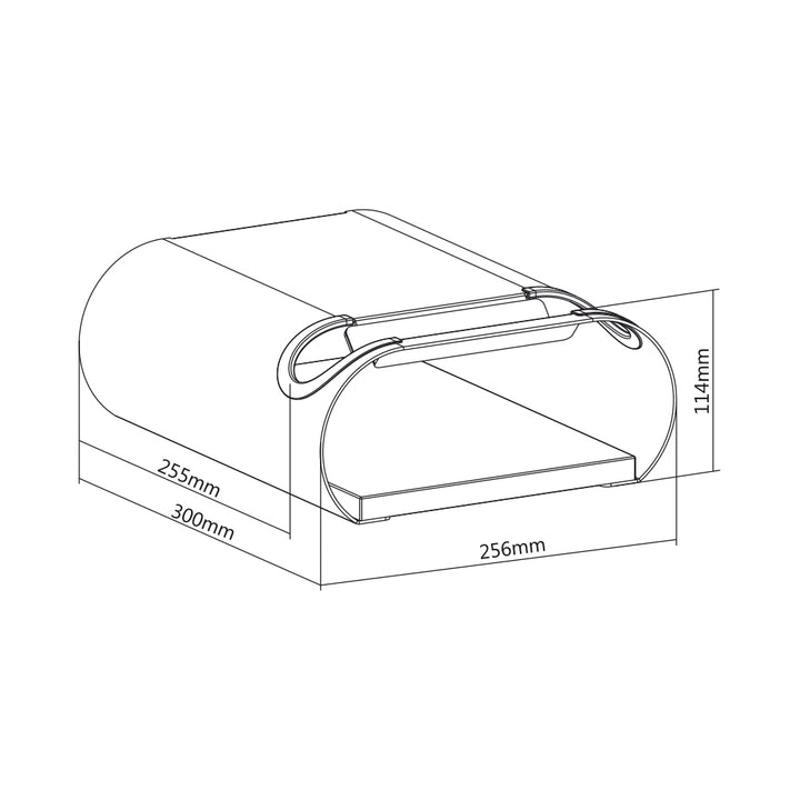 Support mural pour vélo Maclean, charge max. 25 kg, MC-466, lot de 4