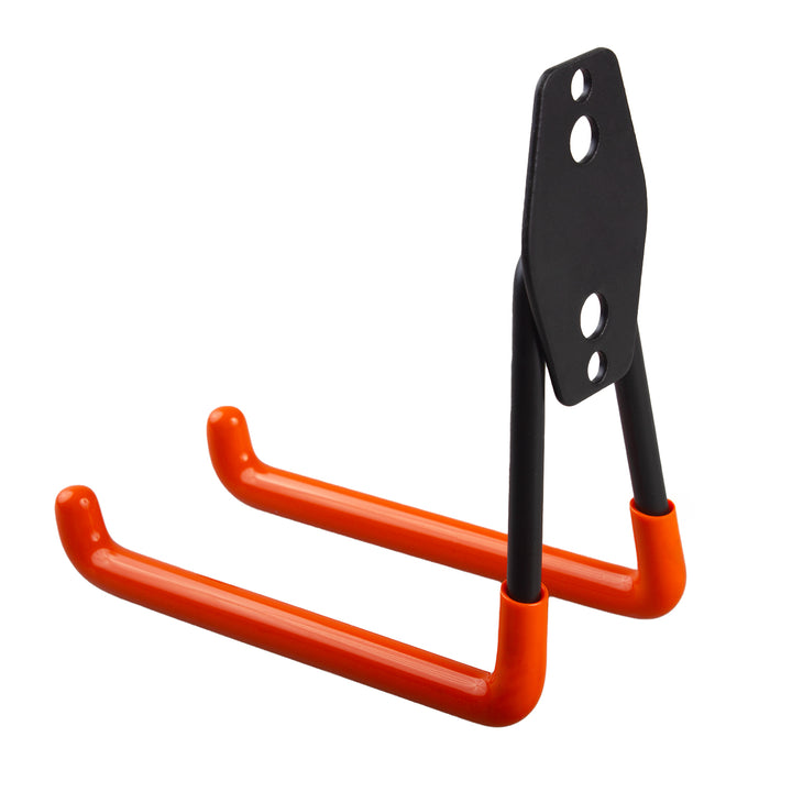 Support mural / crochet de rangement pour garage Maclean, pour pneus, outils de jardinage, échelle, tuyaux, vélo, charge max. 50 kg, MC-443, lot de 2