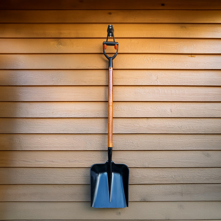 Support mural / crochet de rangement pour garage Maclean, pour pneus, outils de jardinage, échelle, tuyaux, vélo, charge max. 50 kg, MC-443, lot de 2