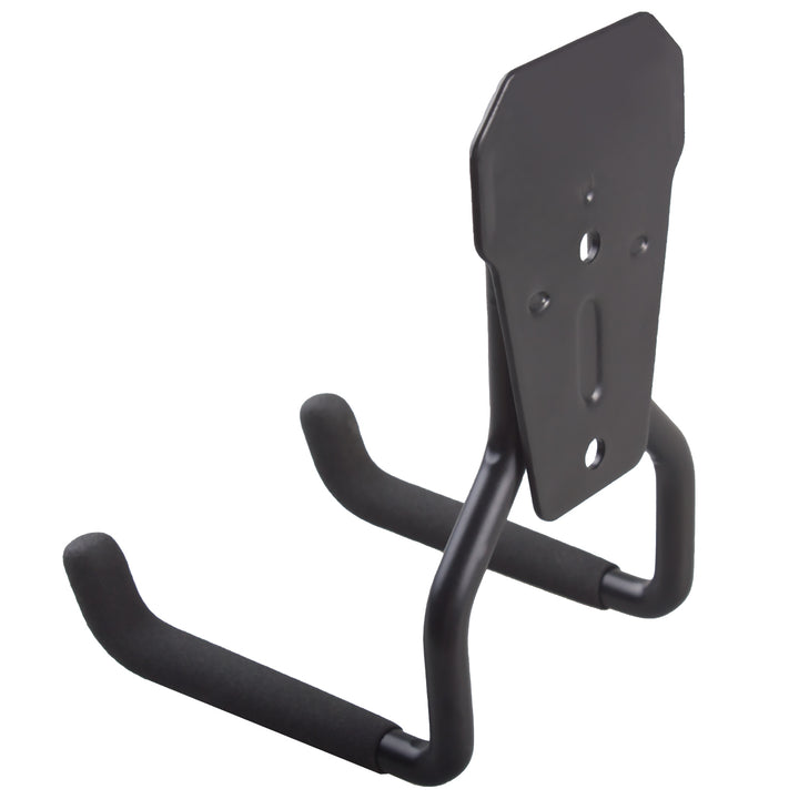 Support mural / crochet de rangement pour garage Maclean, pour pneus, outils de jardinage, échelle, tuyaux d'arrosage, max. 35 kg, MC-439, lot de 3