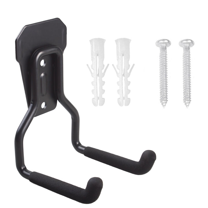 Support mural / crochet de rangement pour garage Maclean, pour pneus, outils de jardinage, échelle, tuyaux d'arrosage, max. 35 kg, MC-439, lot de 3