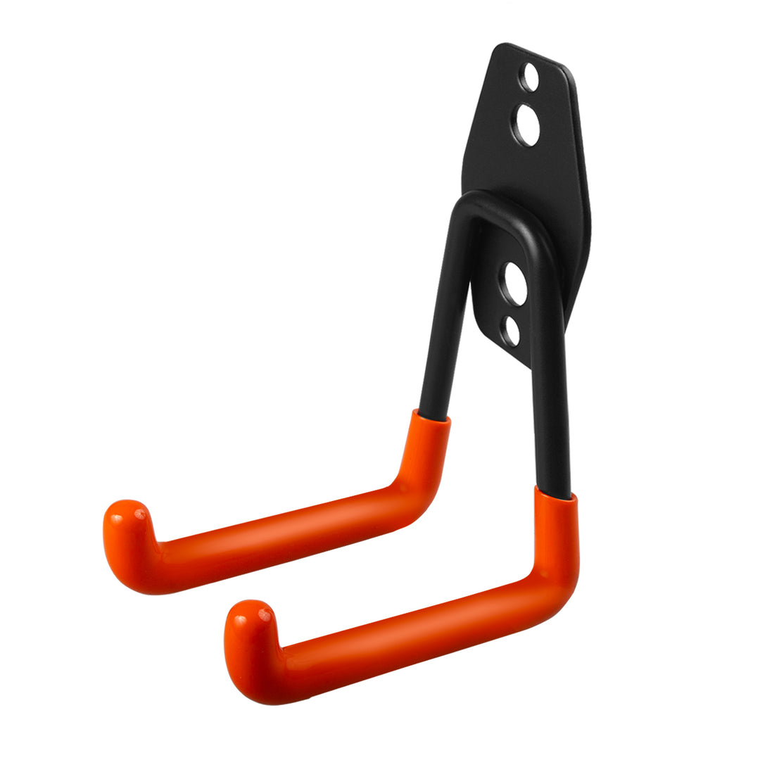 Support mural pour garage Maclean, pour pneus, outils de jardinage, échelle, tuyaux. En acier, charge max. 70 kg, MC-442, lot de 3