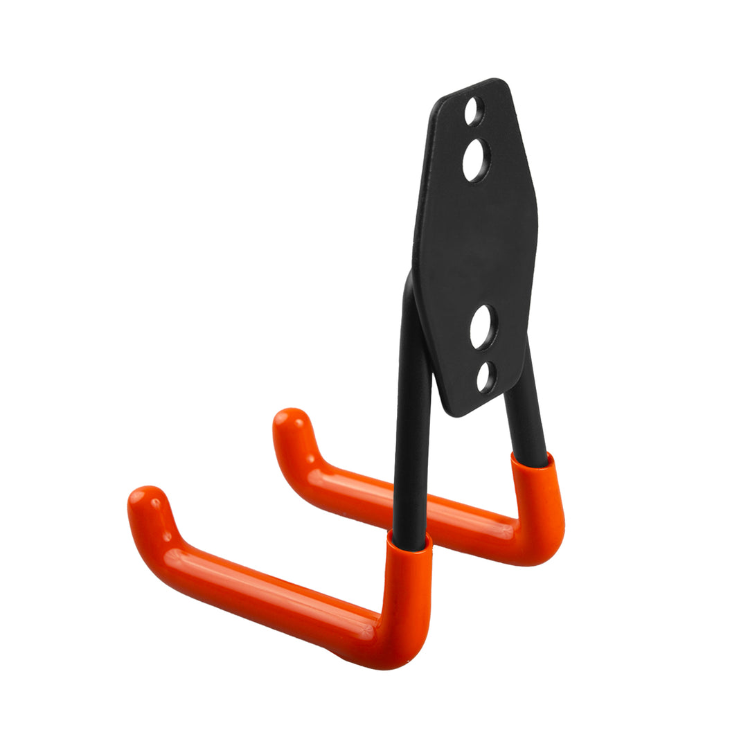 Support mural pour garage Maclean, pour pneus, outils de jardinage, échelle, tuyaux. En acier, charge max. 70 kg, MC-442, lot de 4