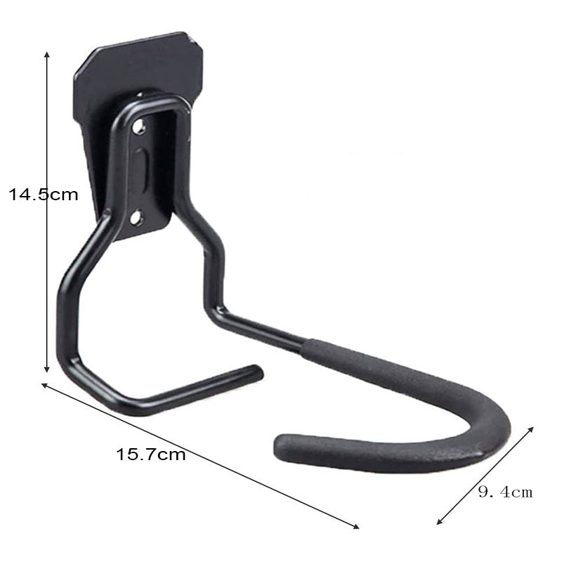 Support mural pour vélo Maclean, vertical, en acier, charge maximale 20 kg, MC-433, lot de 3