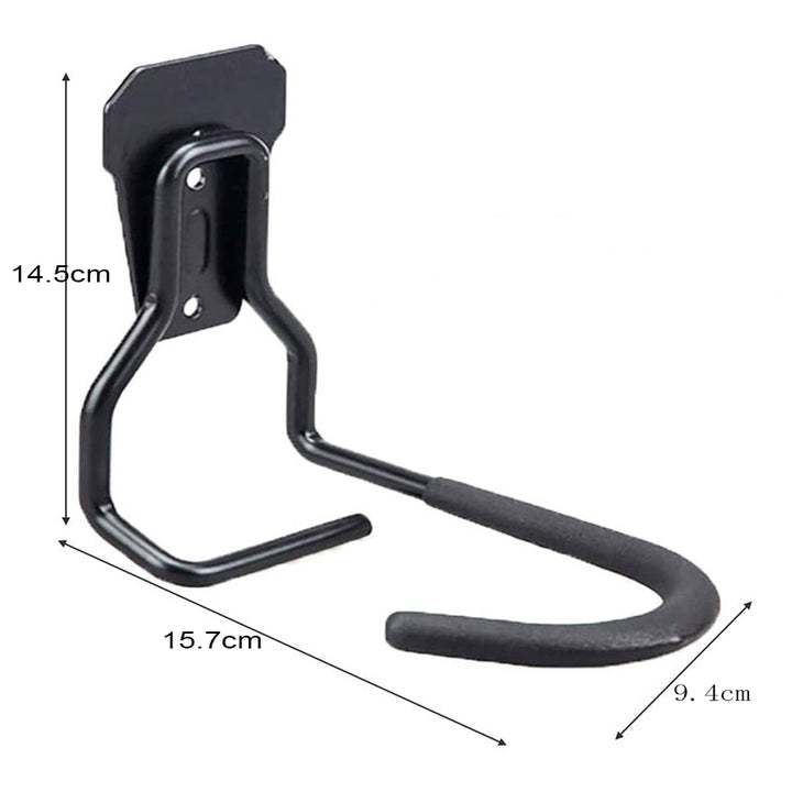 Support mural pour vélo Maclean, vertical, en acier, charge maximale 20 kg, MC-433, lot de 3